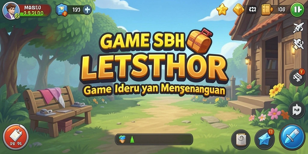 Tangkapan layar LETSTHOR menampilkan gameplay Idle yang menarik dan dinamis.
