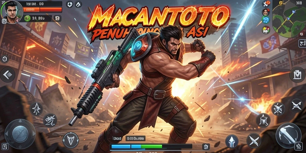 Tampilan menarik dari gameplay Fighting di MACANTOTO yang penuh aksi.