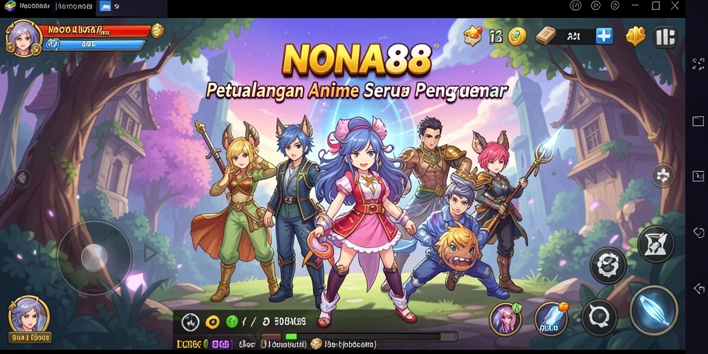 Tampilan gameplay non-stop dari NONA88 yang memukau dan interaktif.