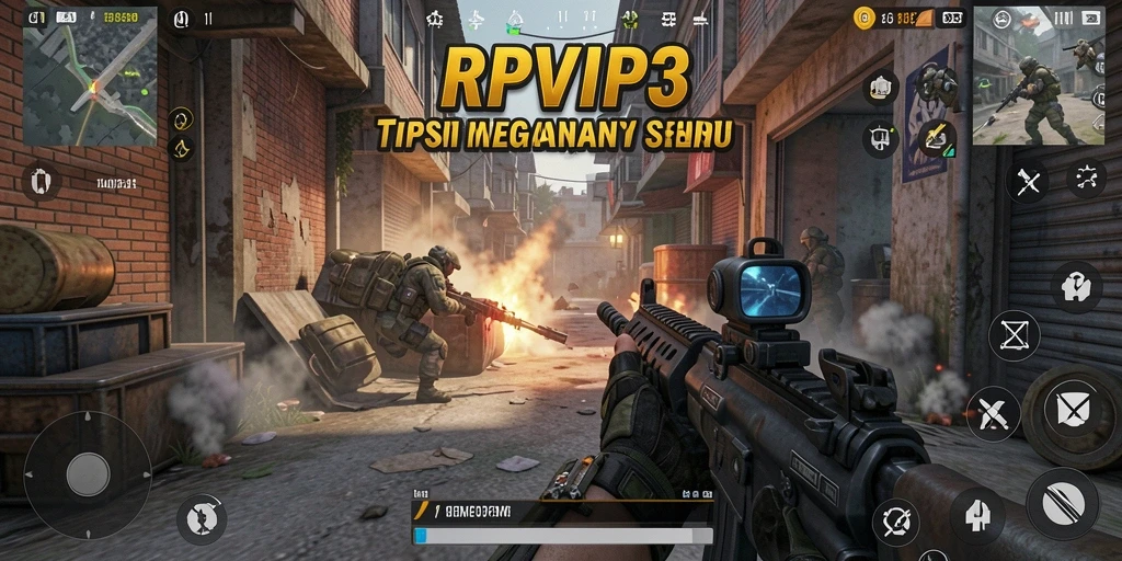 Tampilan gameplay RPVIP3 yang menarik dan penuh aksi TPS.