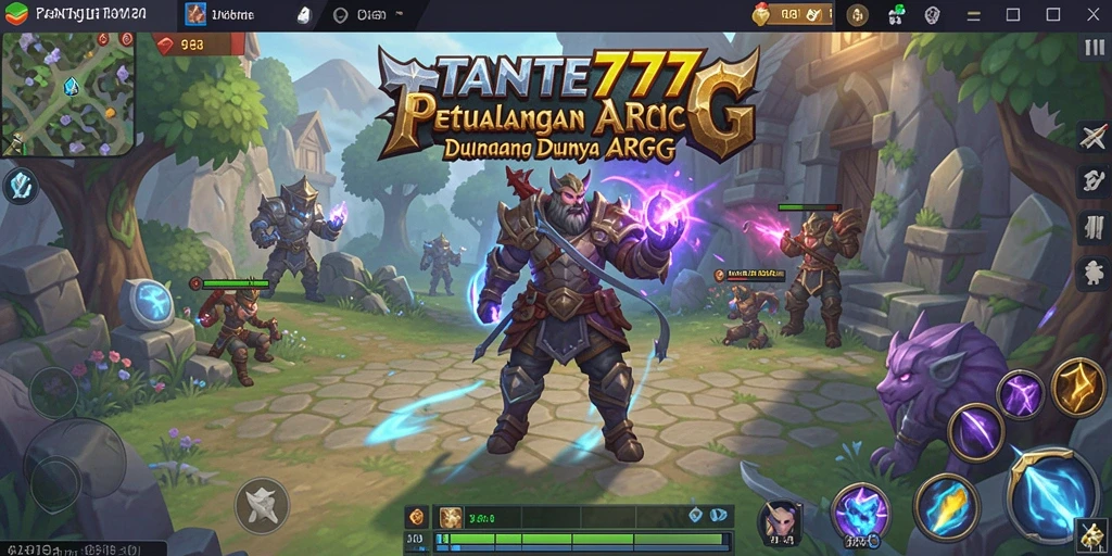Tampilan grafis menakjubkan dengan aksi ARPG yang mendebarkan.
