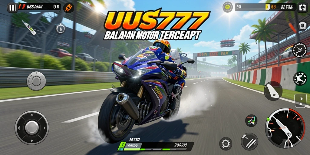 Screenshot gameplay UUS777 yang penuh aksi dan kecepatan.